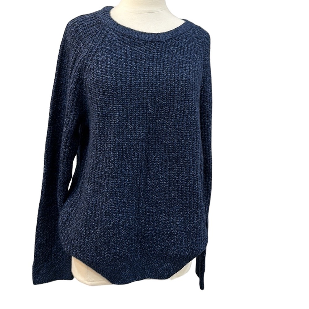Abercrombie and Fitch Blue sweater Crew Neck Wool Blend Sweater Size M